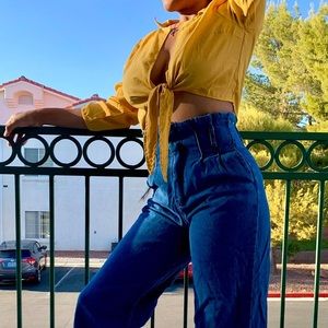 2000s Charlotte Russe flare pants